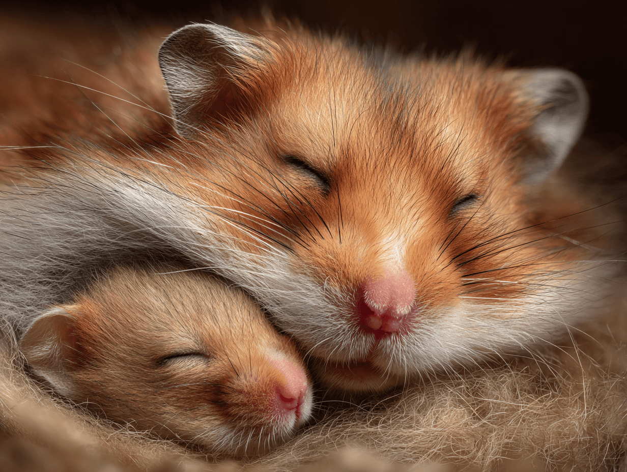 Incredibly Heartwarming Professional Photograph of Hamster