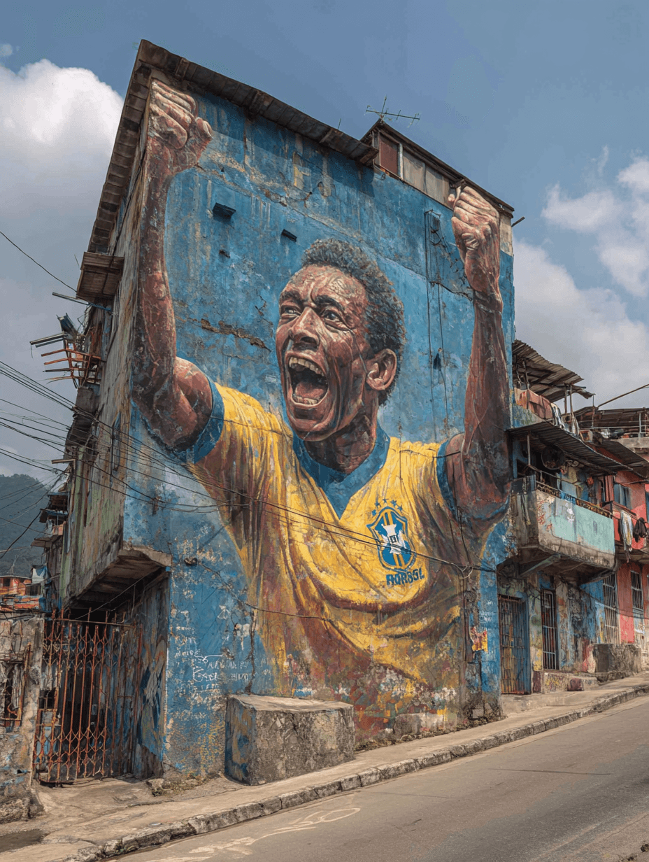 Photorealistic Joyful Graffiti Mural