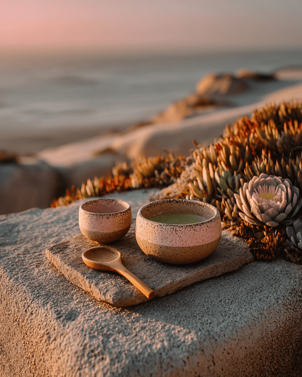 Ceramic Matcha Set Desert Product Photo