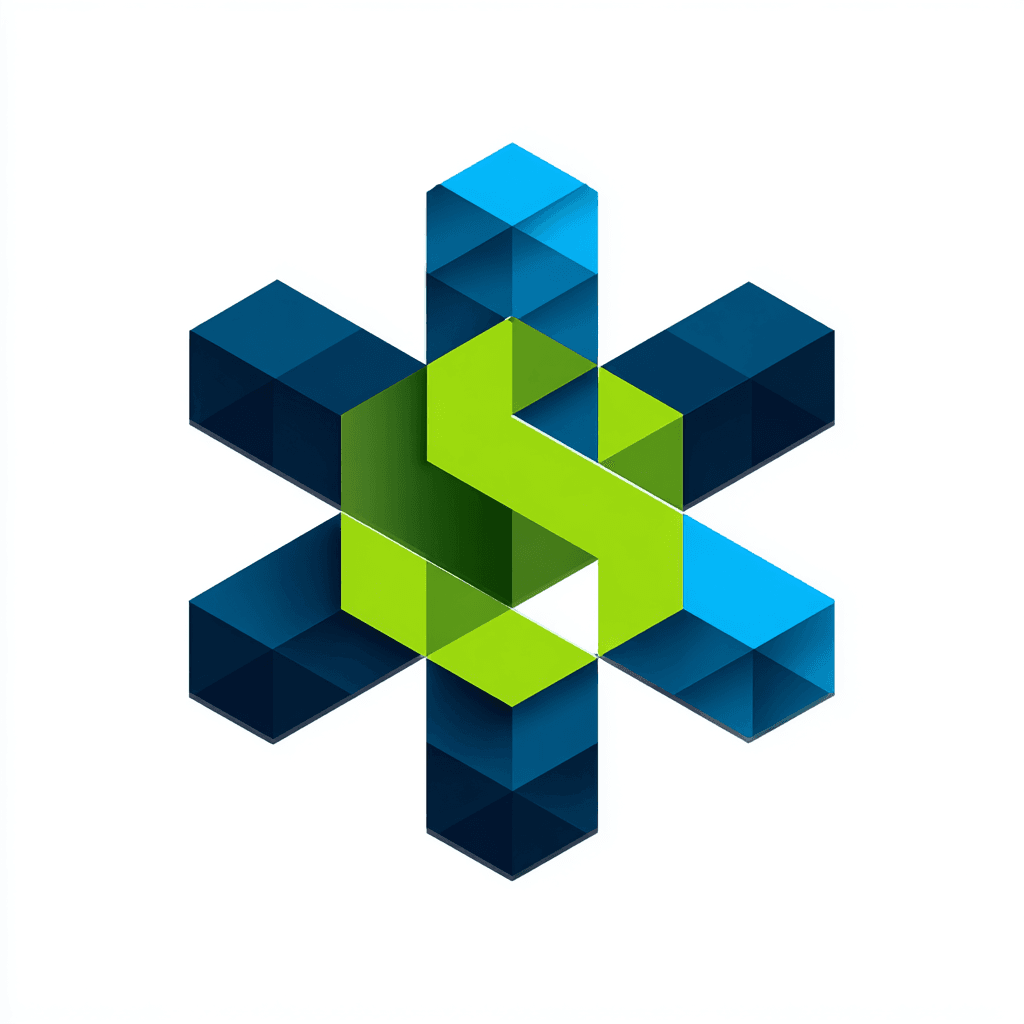 Cybersecurity Startup Vector Logomark
