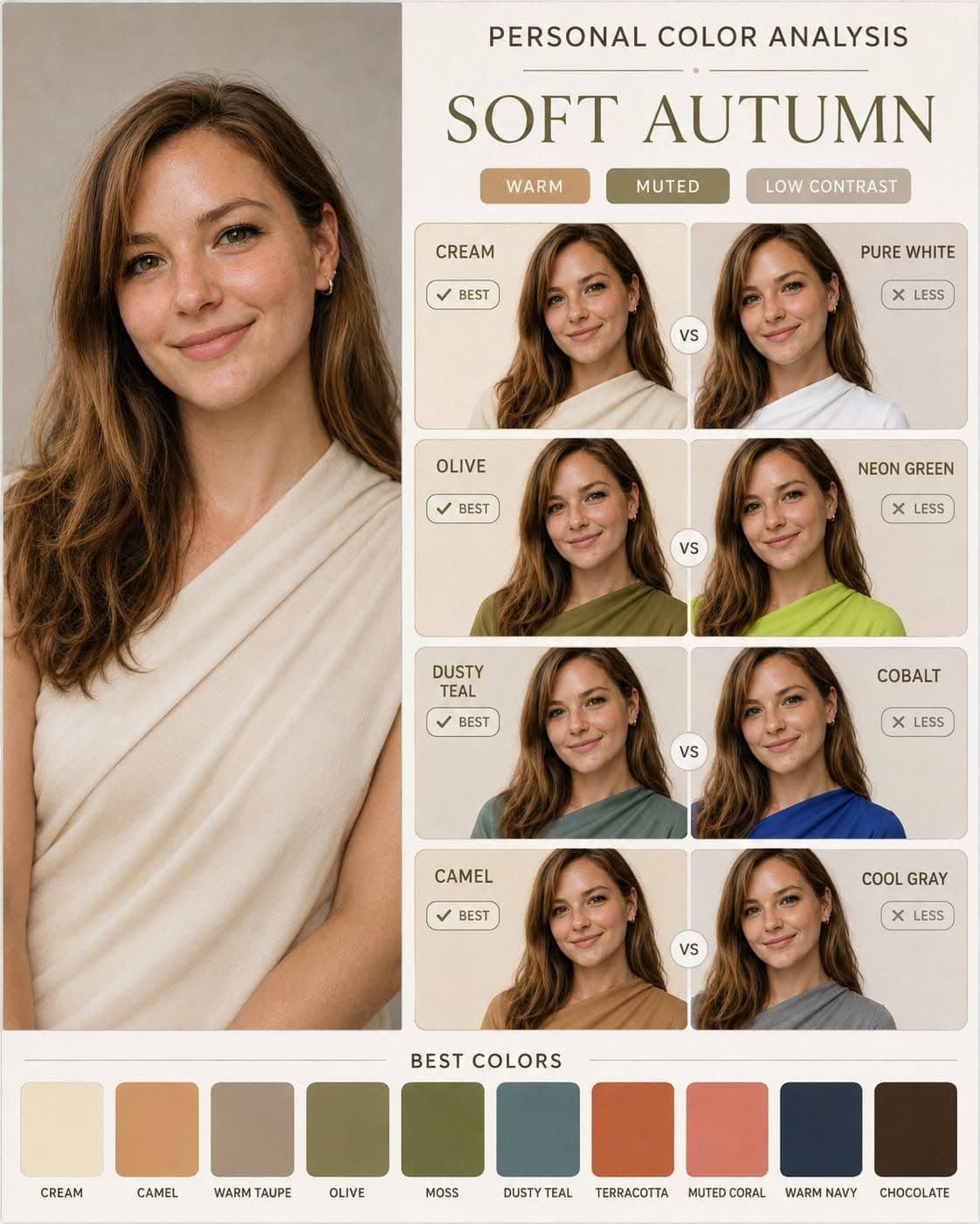Design Personal Color Analysis Graphics