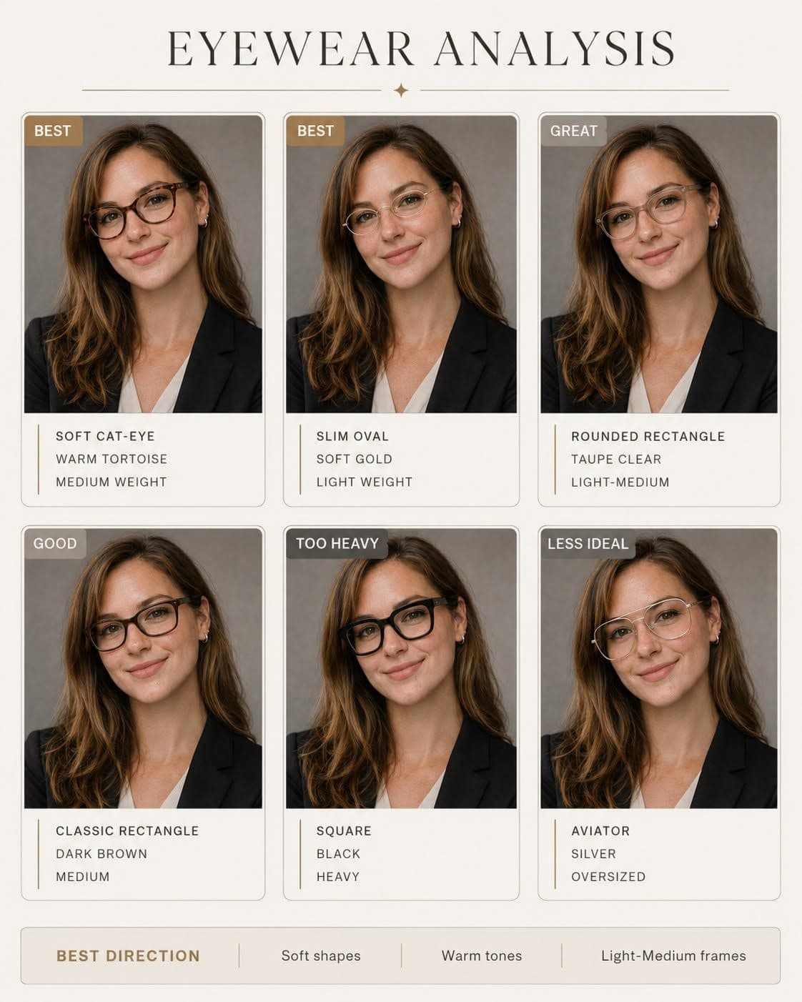 Design Eyewear Analysis Graphics