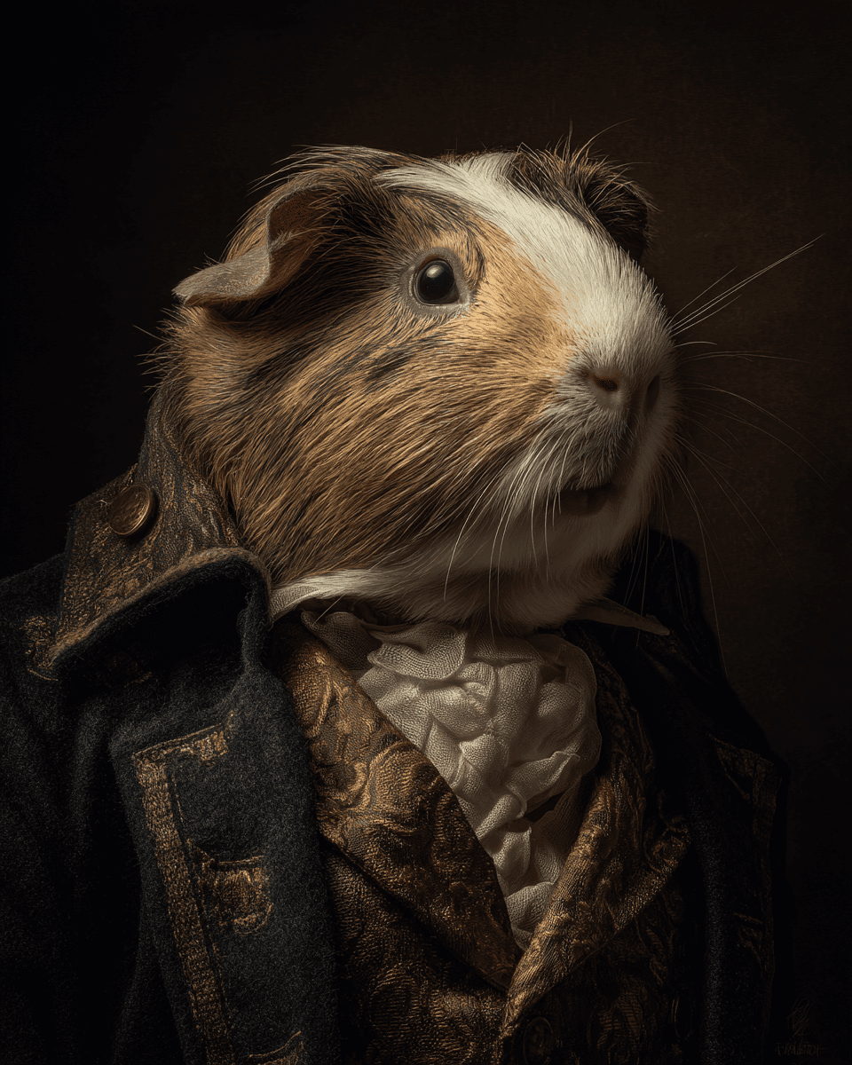 Dutch Masters Guinea Pig Captain of City Watch Portrait