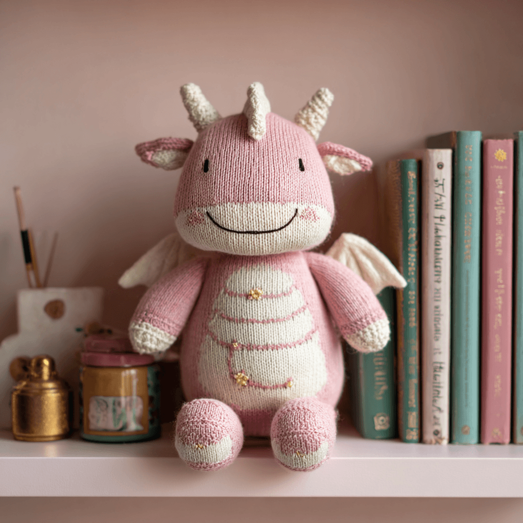 Super Cute Dragon Plush Toy Photo