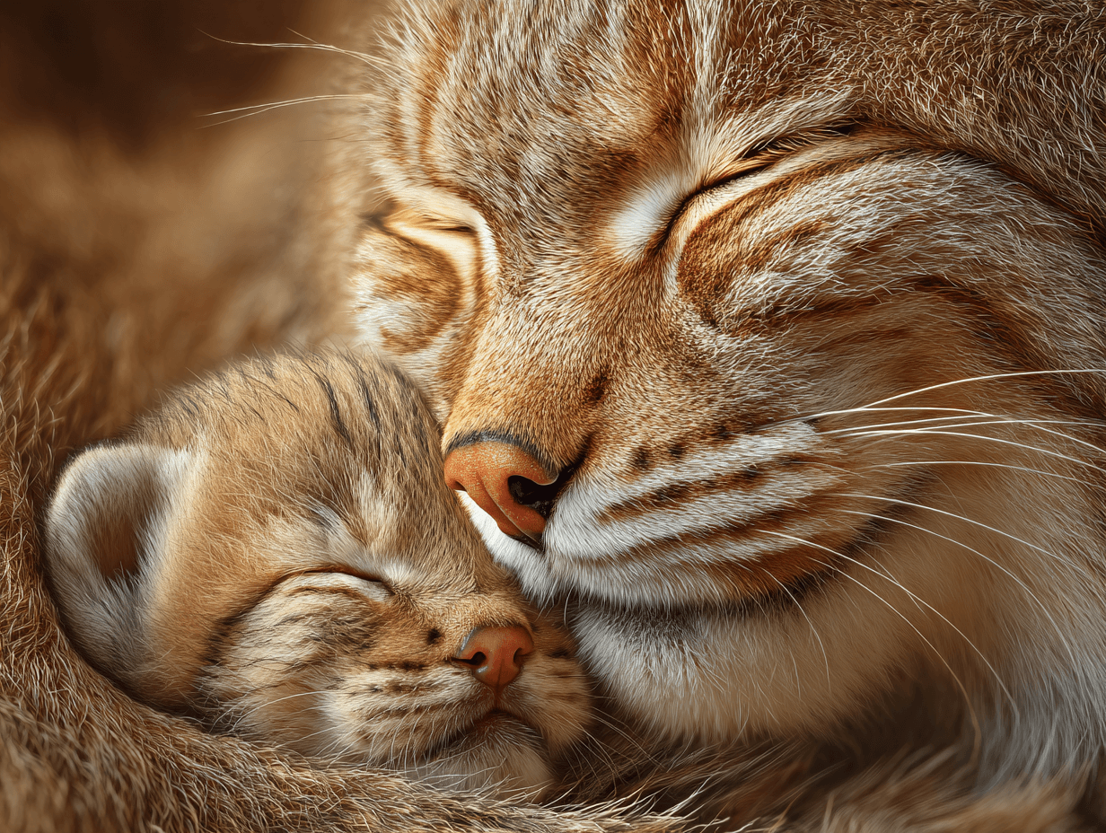 Incredibly Heartwarming Professional Photograph of Cat