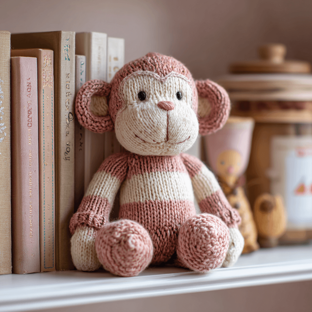 Super Cute Monkey Plush Toy Photo