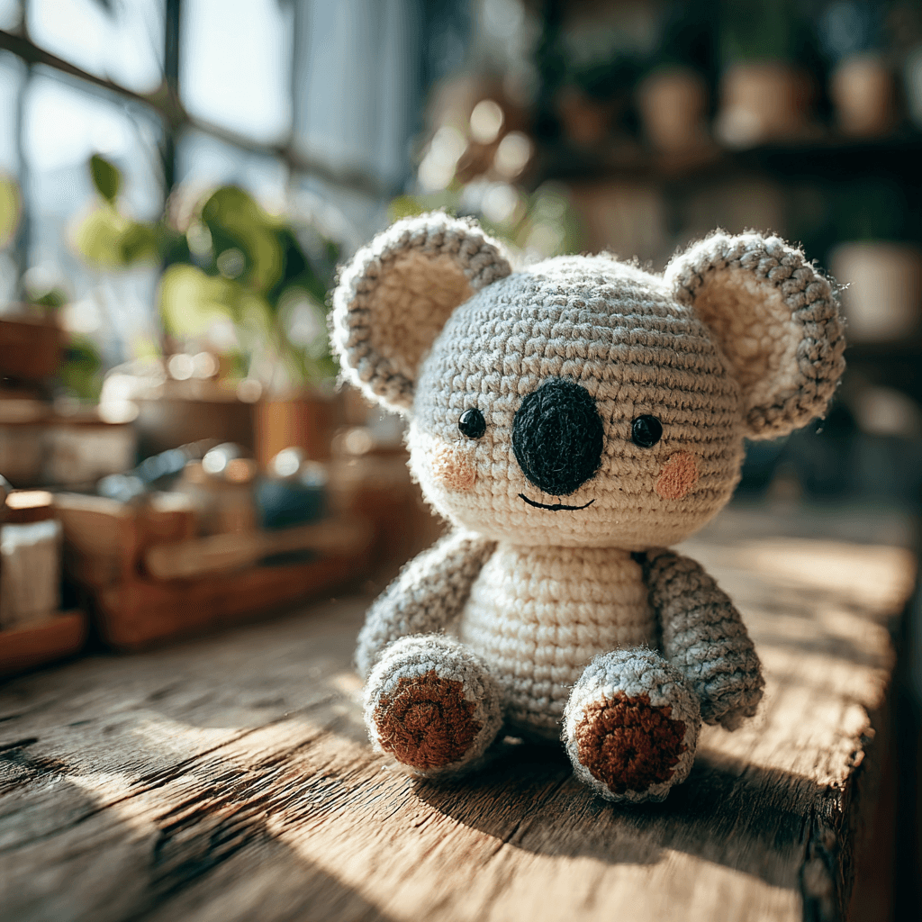 Amigurumi Baby Koala Craft Photo