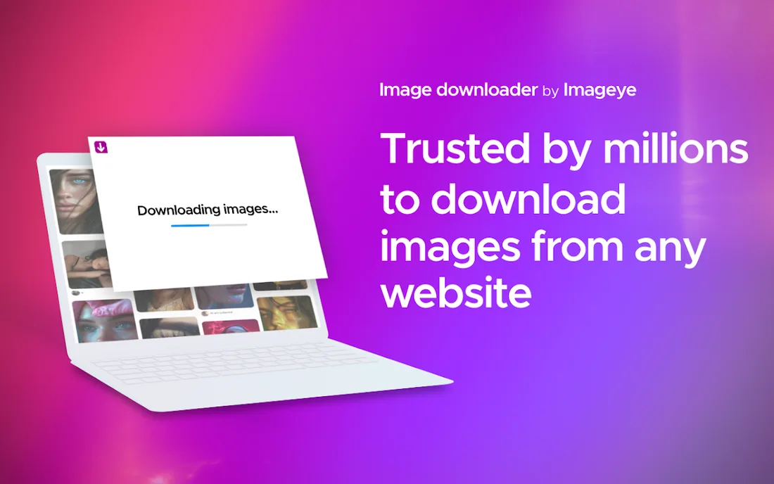 Image downloader - Imageye: official promotional screenshot