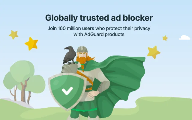 AdGuard AdBlocker: official promotional screenshot