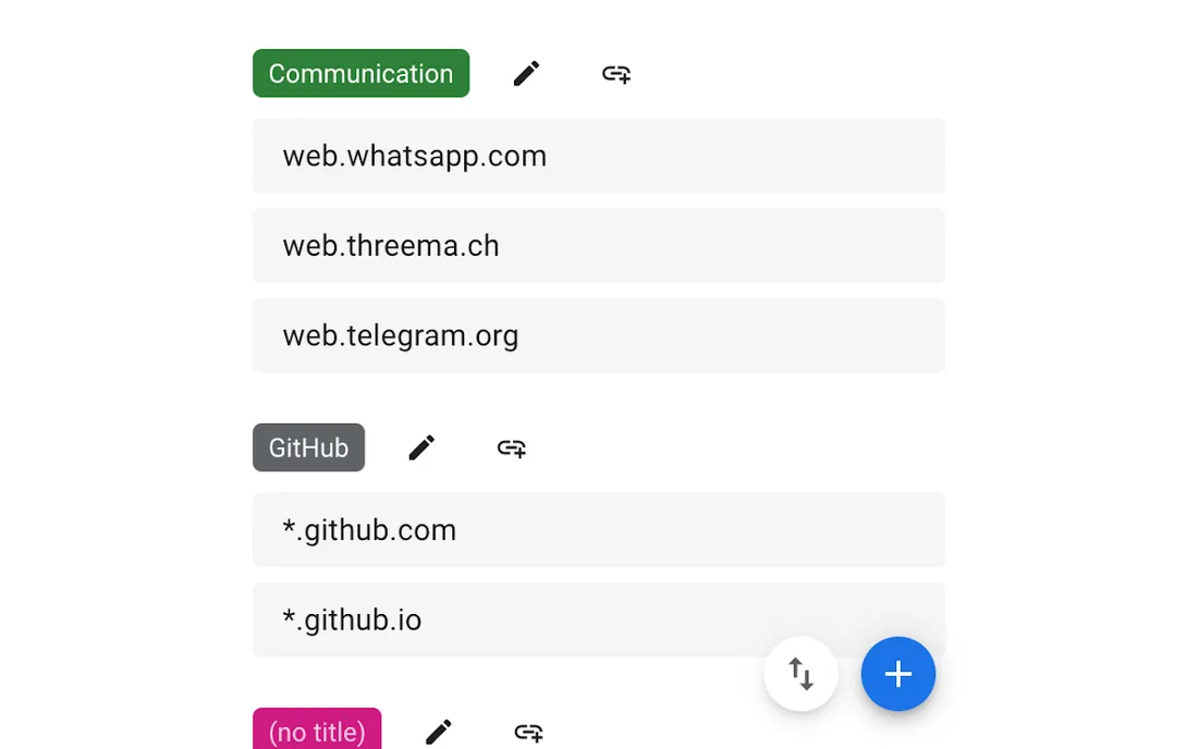 Auto-Group Tabs: official promotional screenshot