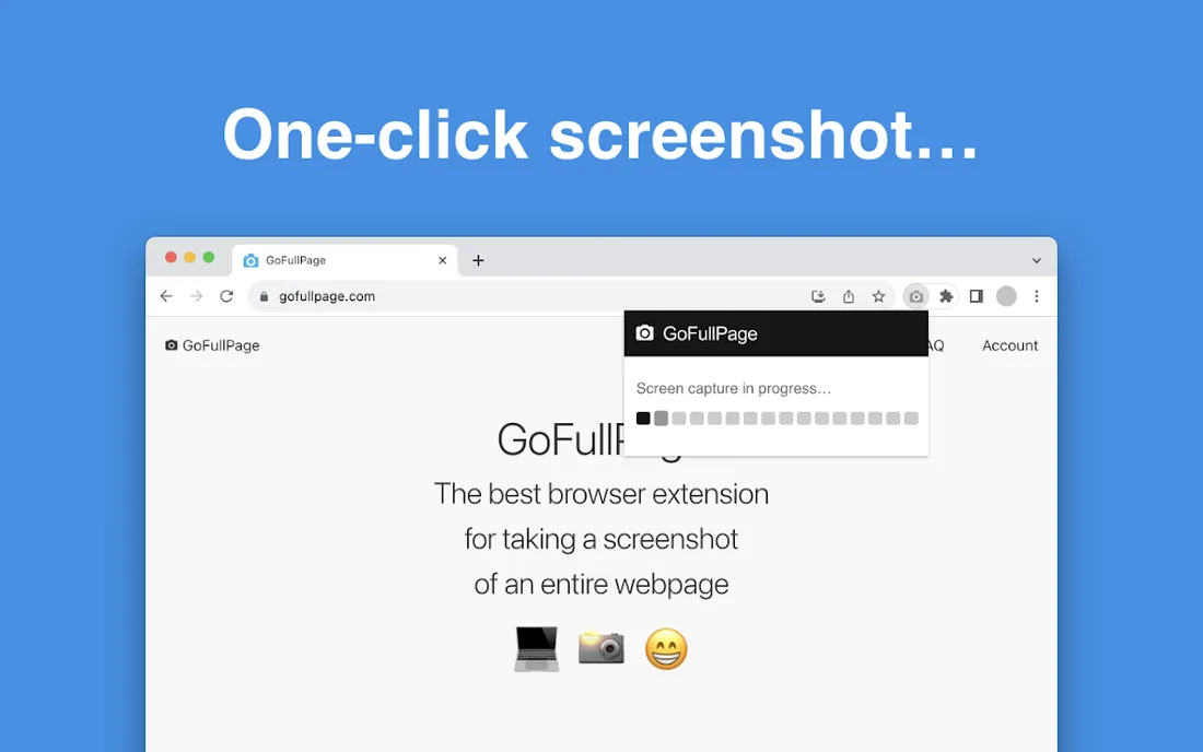 GoFullPage - Full Page Screen Capture: official promotional screenshot